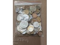 Лот монети от цял свят -160+бройки