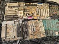 Електронна скрап-части-позлата-платки-лот-4