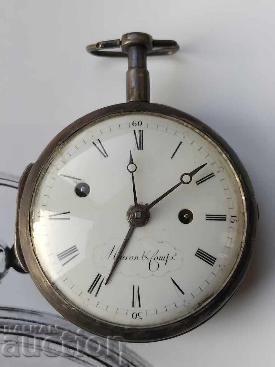 Ρολόι με ξυπνητήρι από την Meuron et Comp. έτους 1780