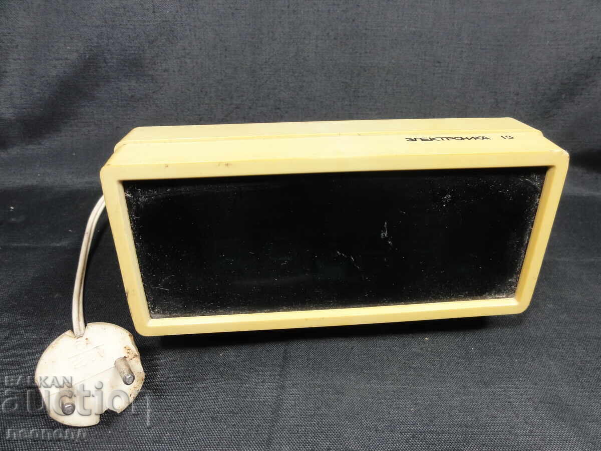 BZTS STAR RETRO SOTS EL VFD CHASOVNIK BUDILNIK ELEKTRONIKA 13