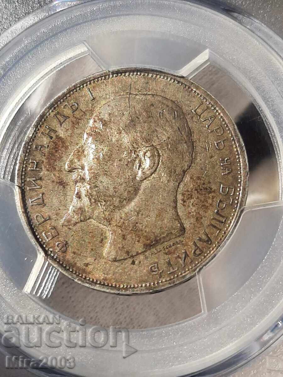 Licitație 2 lei 1912g. AU55 PCGS Licitație 2 lei 1912g. AU55 PCGS