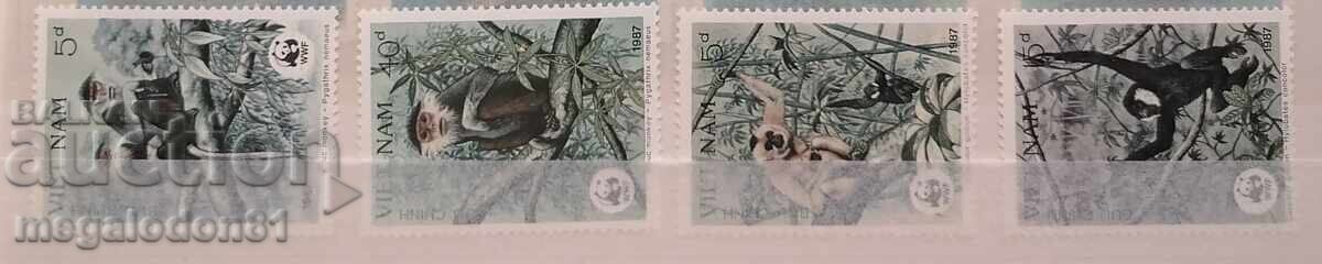 Vietnam - fauna WWF, maimuță