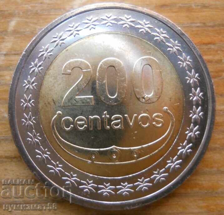 200 centavos 2017 - Timorul de Est