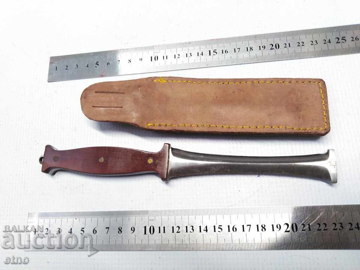 BULGARAN LANDING, Αλεξίπτωτο ΜΑΧΑΙΡΙ-ΚΟΦΤΗΣ ΜΕ ΔΕΡΜΑΤΙΝΟ ΚΟΠΤΗ - 5