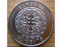 20 cenți 2012 - Insulele Solomon