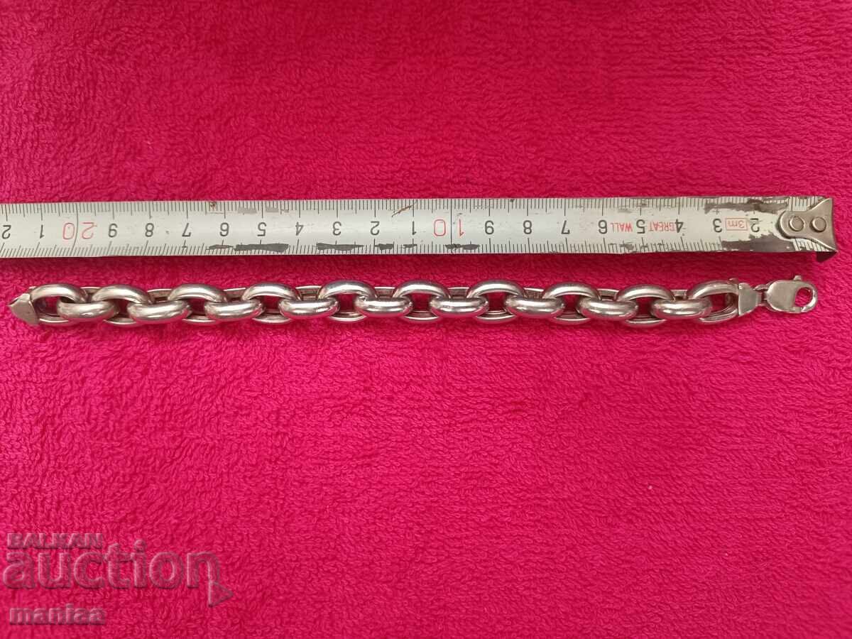 Ασημένιο επώνυμο βραχιόλι ασήμι 925 με τιμή € 175.00 | 342.27 BGN