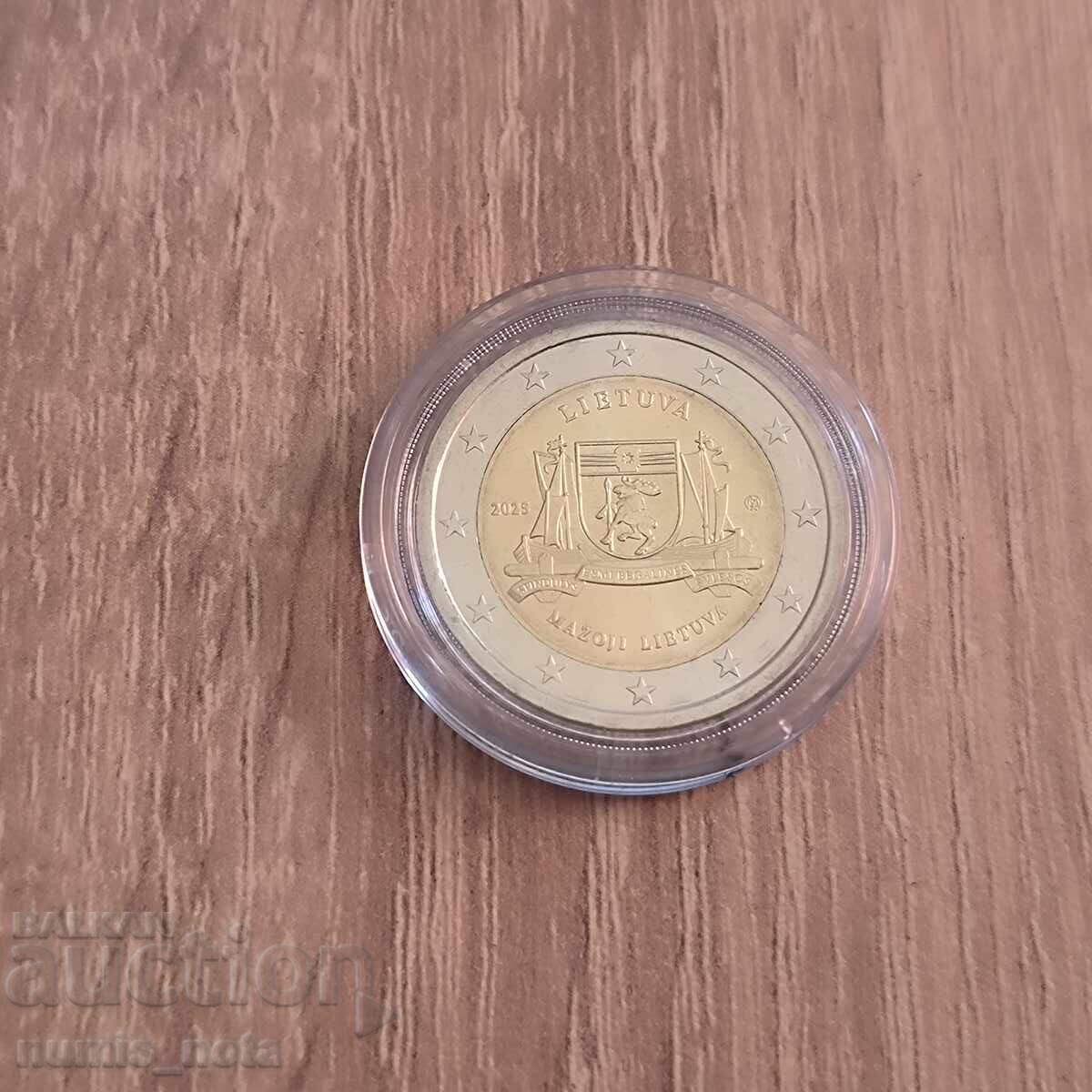 Lituania 2 euro 2025 Lituania Mică Lituania 2 euro 2025 Lituania Mică