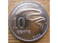 10 cenți 2004 - Insulele Cocos (Keeling)
