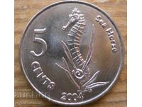 5 cenți 2004 - Insulele Cocos (Keeling)