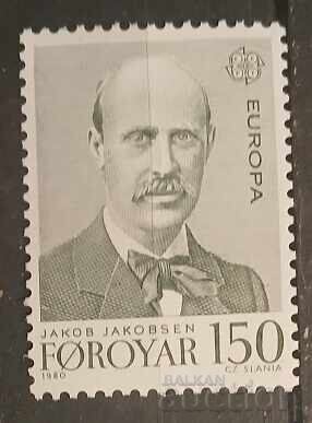 Insulele Feroe 1980 Europa CEPT MNH