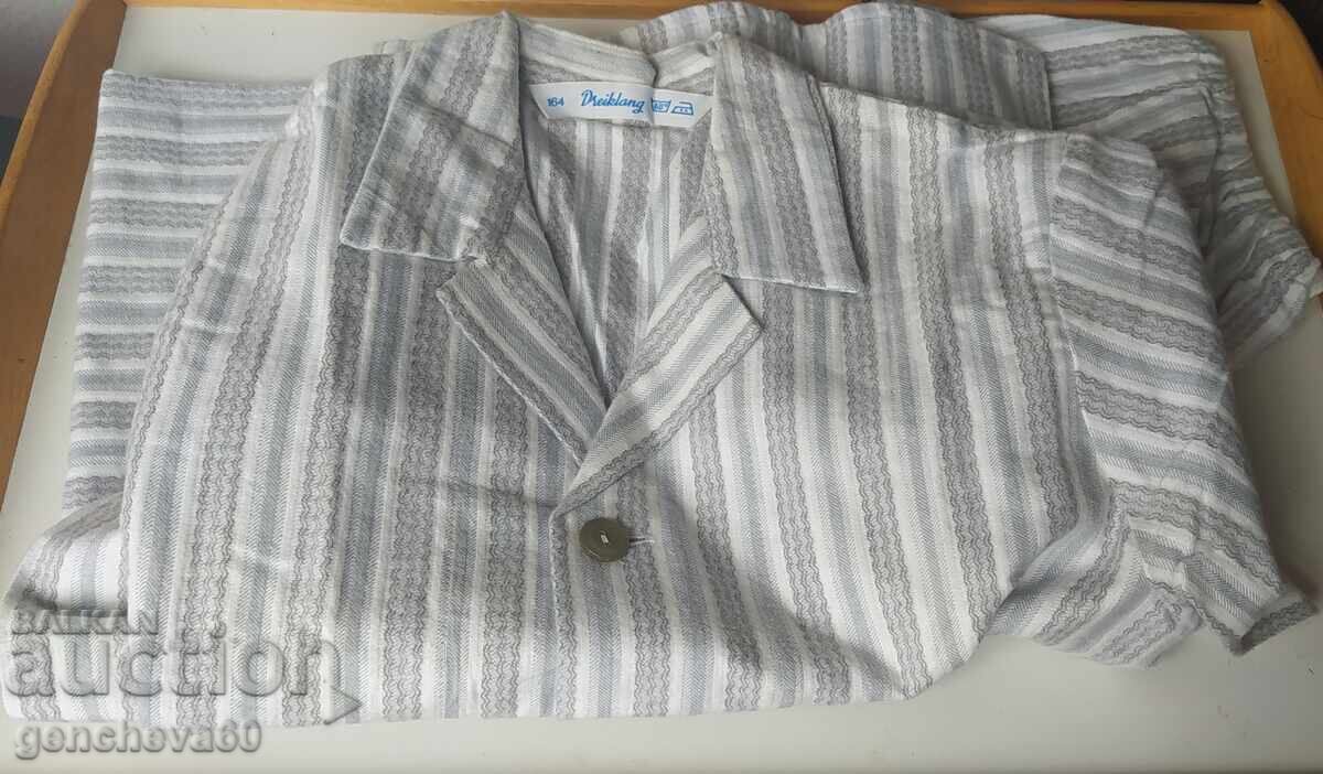 Men's velvet nightgown imported from GDR - 6 Men's velvet nightgown imported from GDR - 6