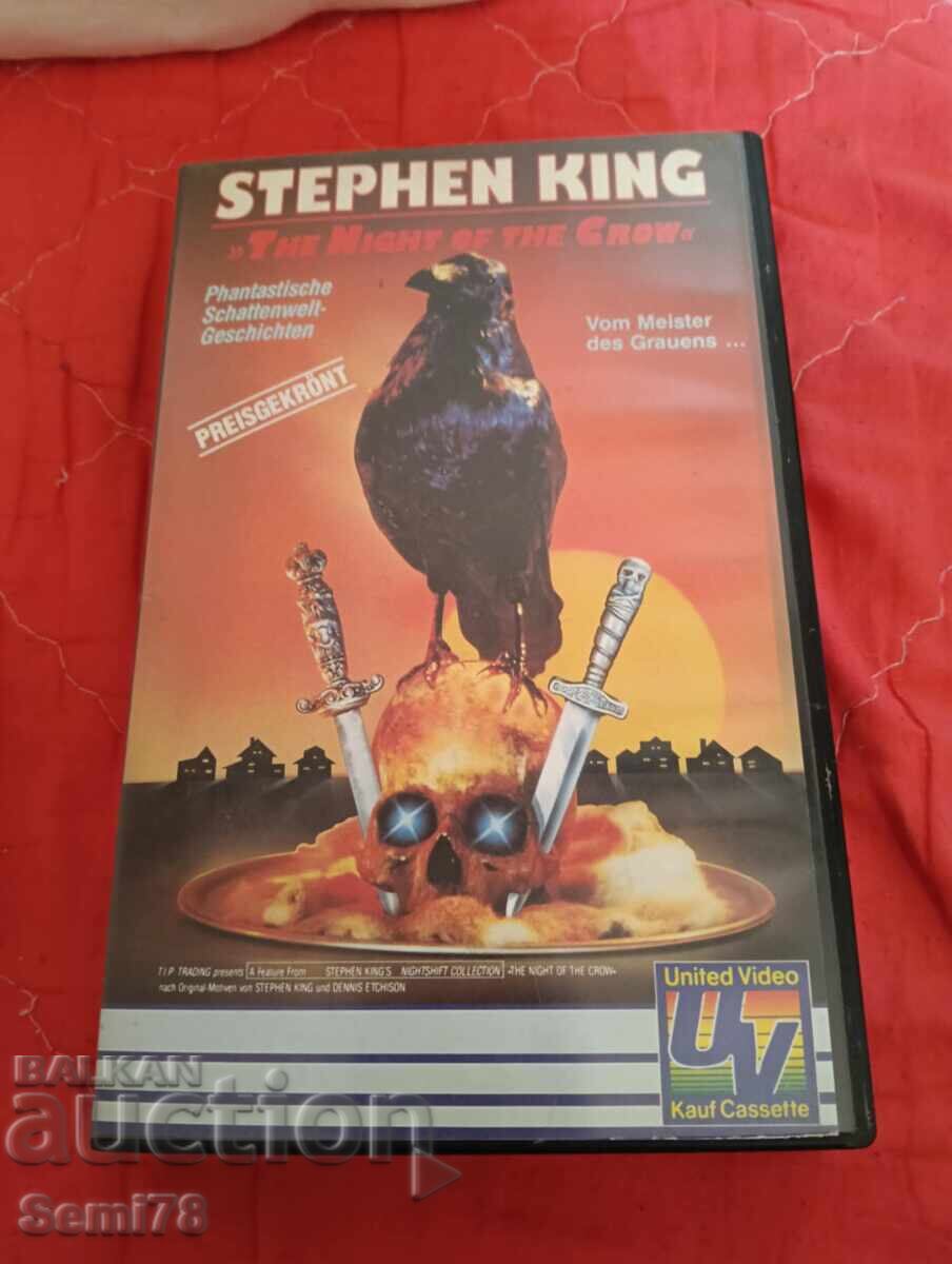 Noaptea corbului - Casetă video
