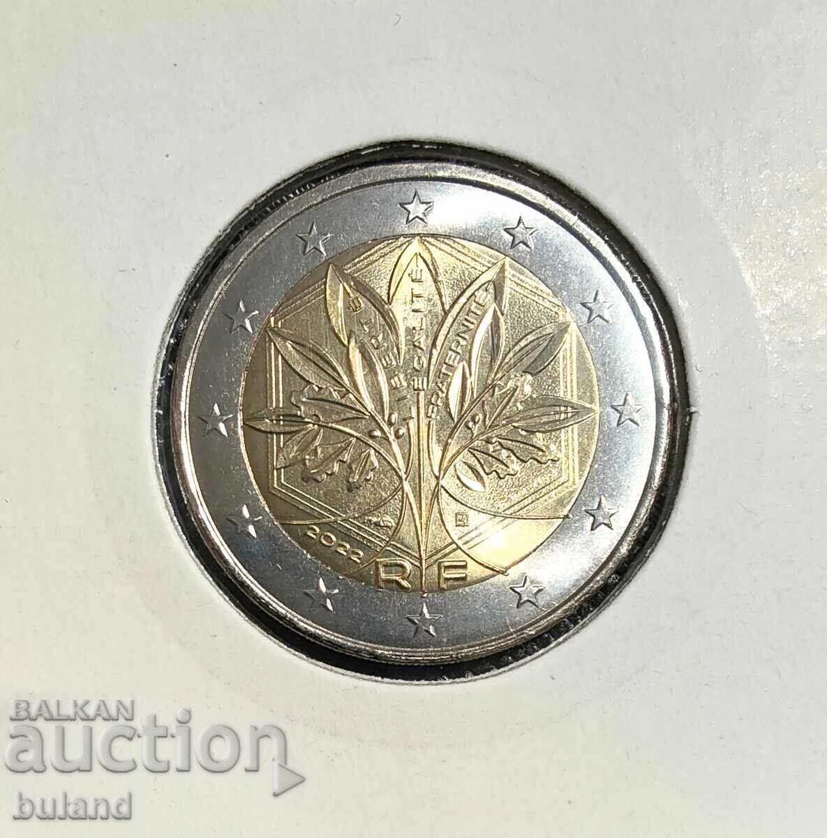 Γαλλία UNC Ευρωπαϊκό νόμισμα 2 Ευρώ 2022 Δίχρωμο Euro France Γαλλία UNC Ευρωπαϊκό νόμισμα 2 Ευρώ 2022 Δίχρωμο Euro France