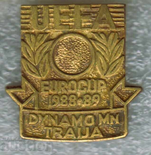 Football Old Badge Trakia / Botev Plovdiv 1988 with price € 5.72 | 11.19 BGN