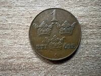 Sweden - 1 Öre (1937)