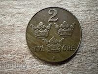 Sweden - 2 öre (1934)