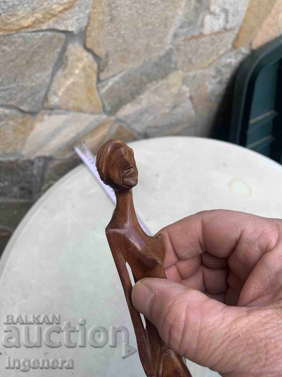FIGURA LEMN PLASTIC SCULPTURA STATUETA SCULPTURA - 6