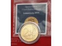 Luxembourg-2 euro 2006-gilded