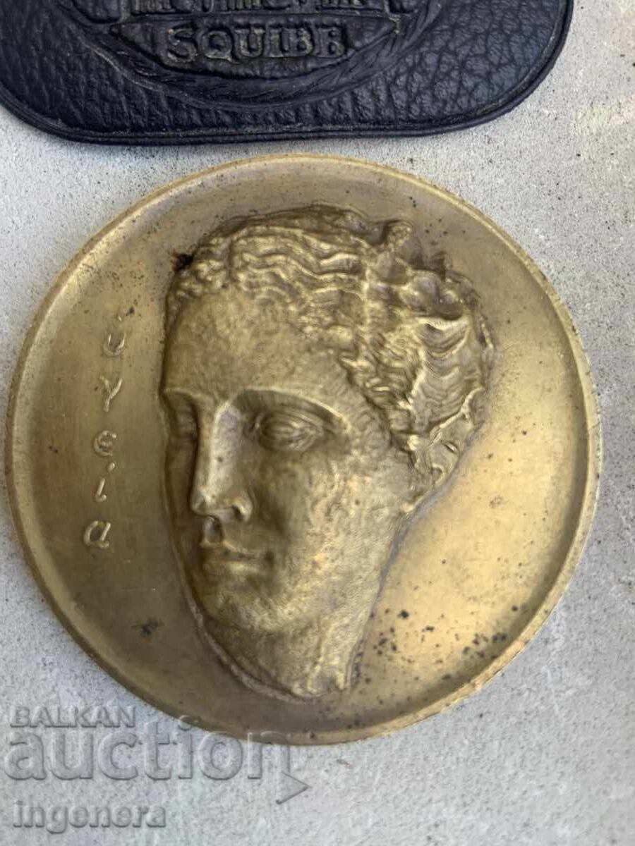 ΜΕΤΑΛΛΟ ΠΛΑΚΕΤΑ ΘΗΚΗ ΟΡΕΙΧΑΛΚΟΣ