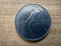 Италия - 50 лири (1964)