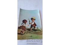 Postcard Mockup and Dolls Ku - 44