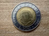 Italia - 500 lire (1994) - 500 g. de la publicare