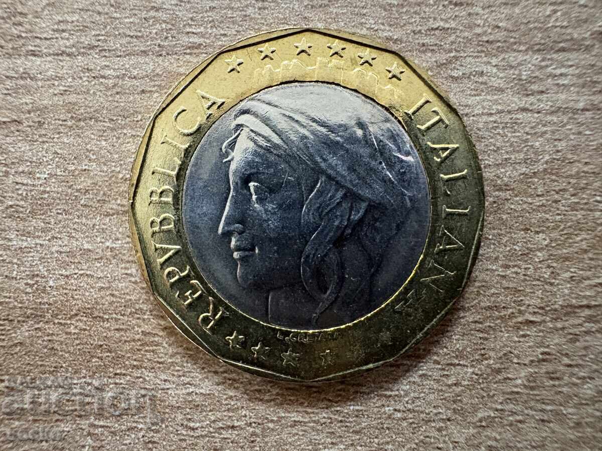 Италия - 1000 лири (1997) - ГДР и ФРГ с цена € 1.20 | 2.35 лв.