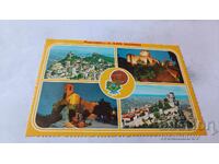 Пощенска картичка San Marino Колаж