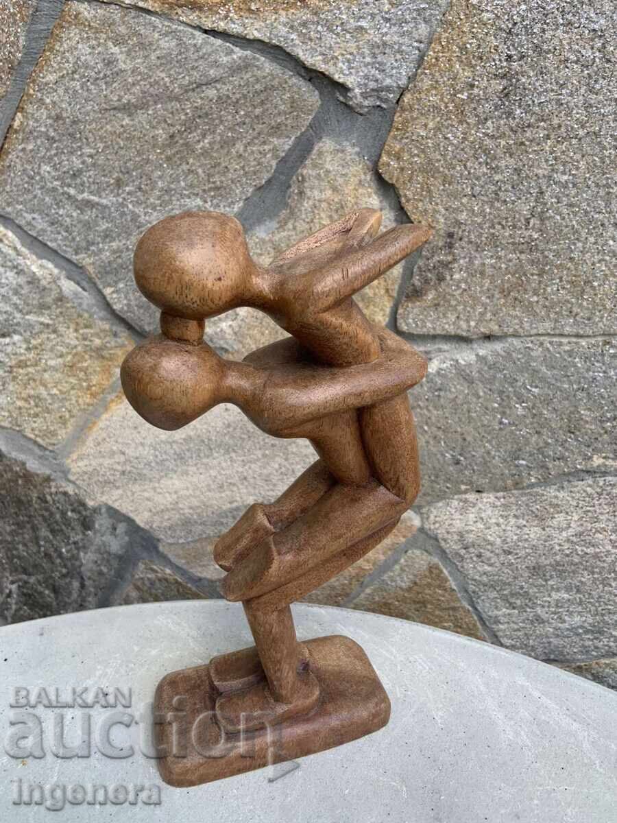 STATUETĂ FIGURĂ SCULPTURĂ LEMN PLASTIC cu preț € 21.90 | 42.83 BGN