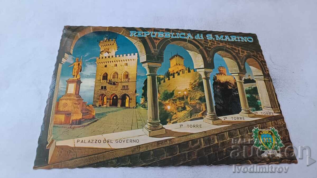 Felicitare San Marino Colaj