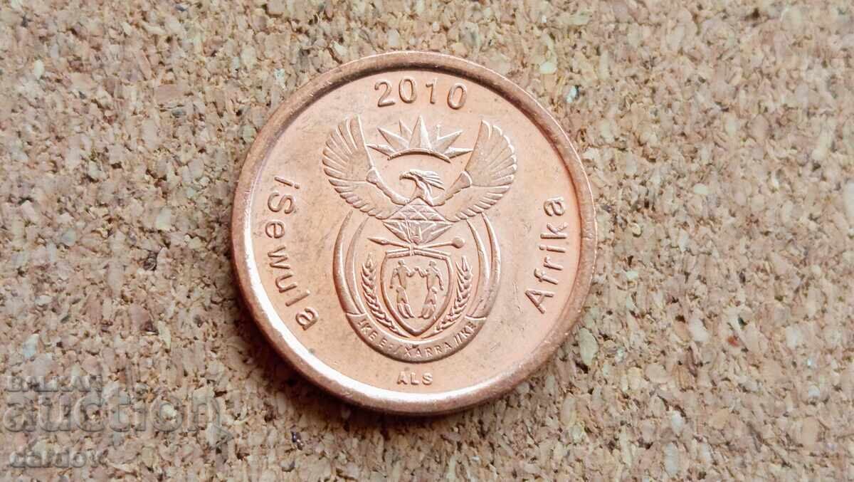 Africa de Sud, 5 cenți 2010 cu preț € 0.35 | 0.68 BGN