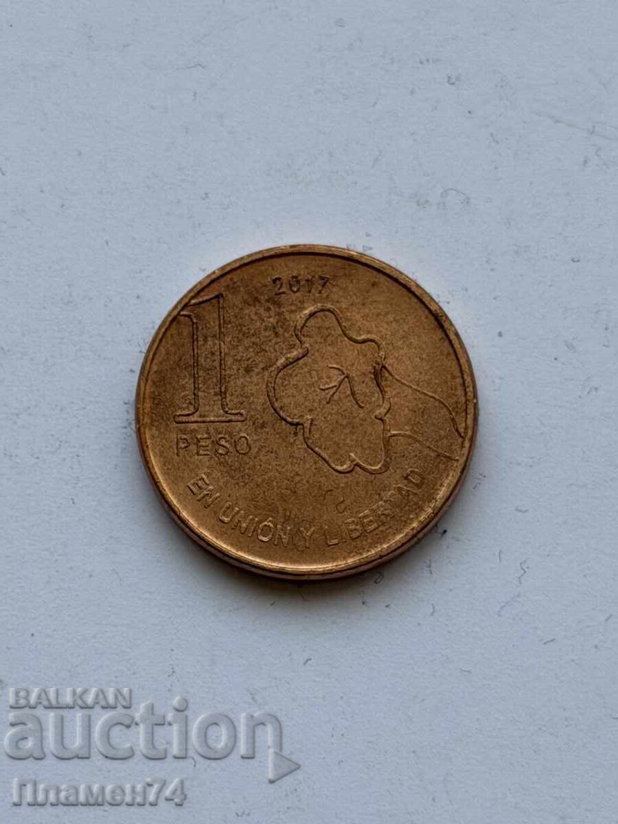 1 πέσο 2017 Αργεντινή 1 πέσο 2017 Αργεντινή