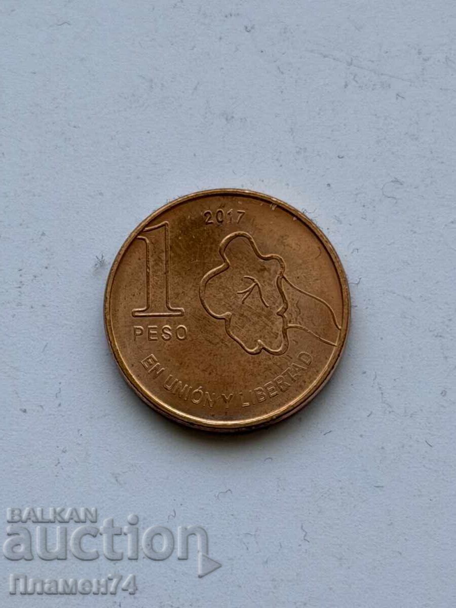 1 peso 2017 Argentina 1 peso 2017 Argentina