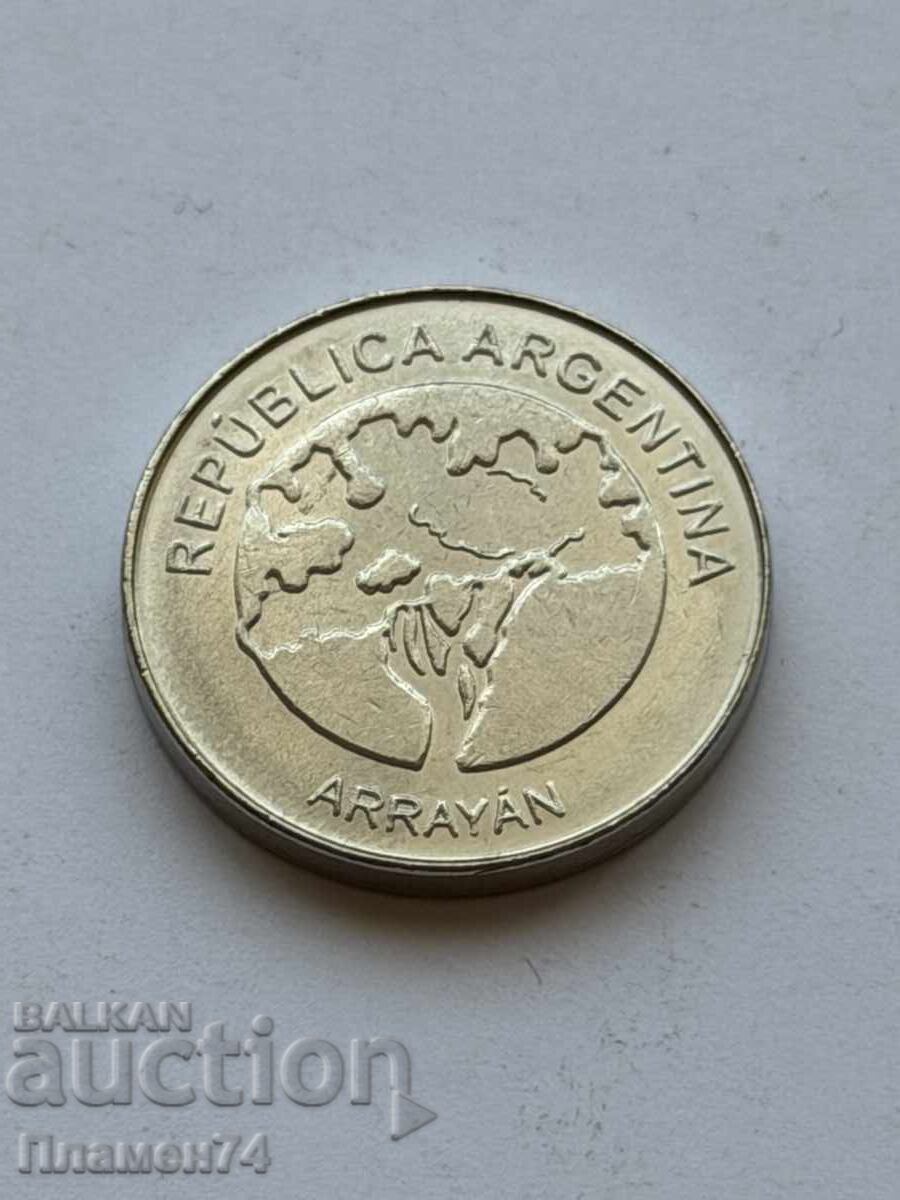 5 pesos 2017 Argentina cu preț € 1.50 | 2.93 BGN