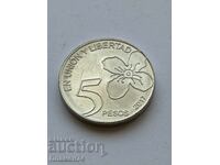 5 pesos 2017 Argentina