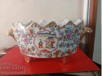 παλιά πορσελάνινη γλάστρα, κασπώ