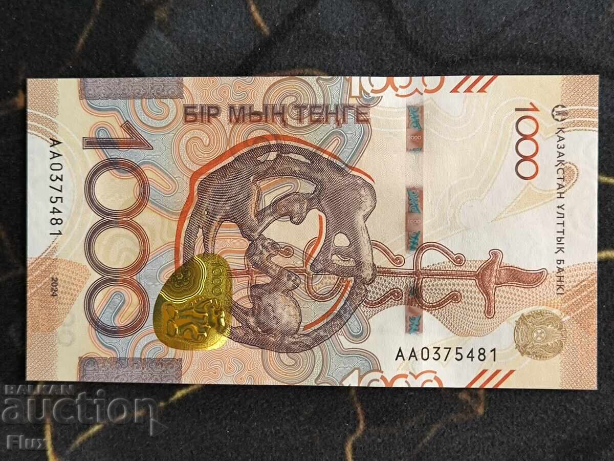 Bancnotă - Kazahstan - 1000 tenge UNC | 2024