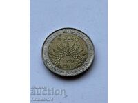 1 peso 2010 Argentina Pucará de Tilcara