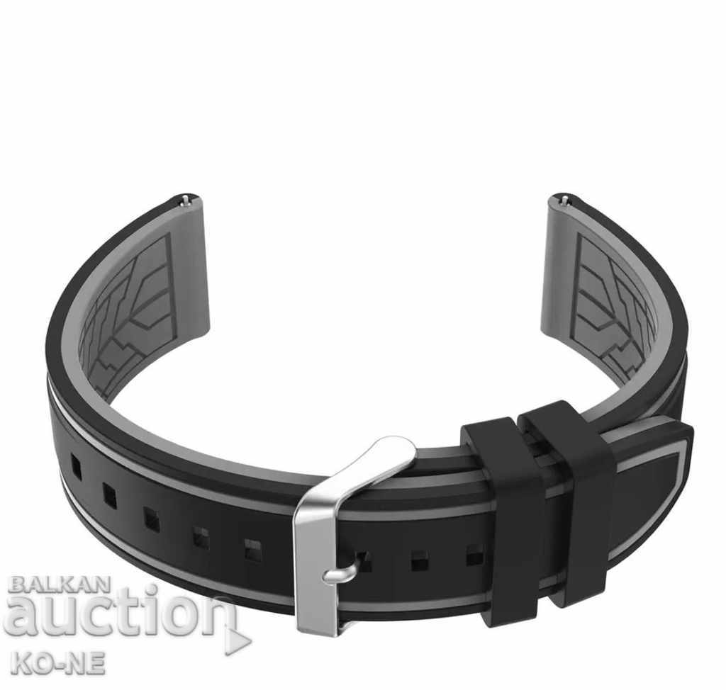 Curea silicon 20 și 22mm