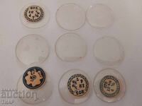 Стъкла за часовници 9бр