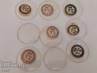 Стъкла за часовници 9бр