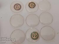 Стъкла за часовници 9бр