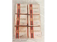 Șase Cutii de Țigări Soare Combinat Stara Zagora anii 1970