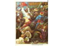 Картичка  България  Батак  Историческият музей-картина 2*