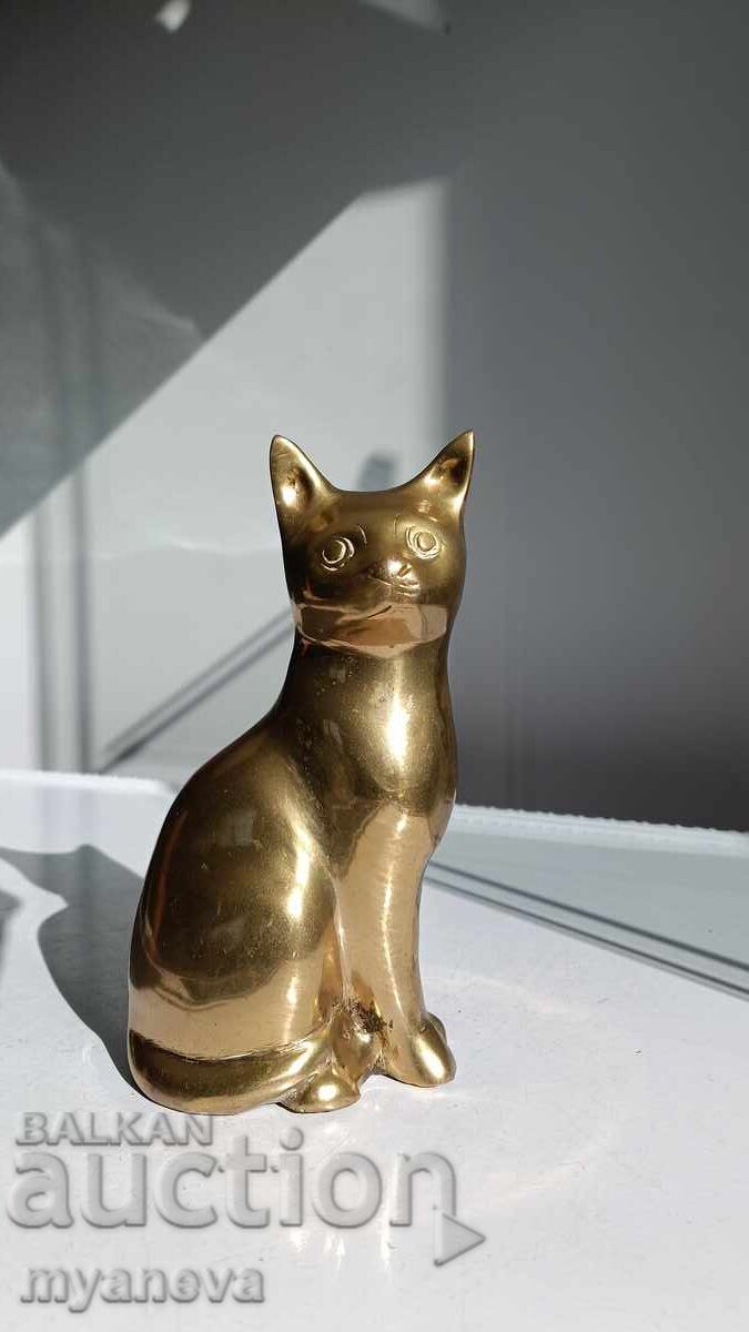 Licitație Statuete de bronz ale pisicilor