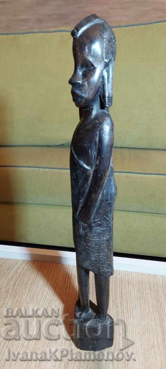 Livrarea Sculptură în lemn masiv pentru cunoscători 35cm Livrarea Sculptură în lemn masiv pentru cunoscători 35cm