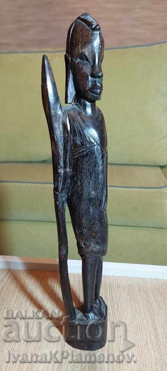 Sculptură în lemn masiv pentru cunoscători 35cm - 6 Sculptură în lemn masiv pentru cunoscători 35cm - 6