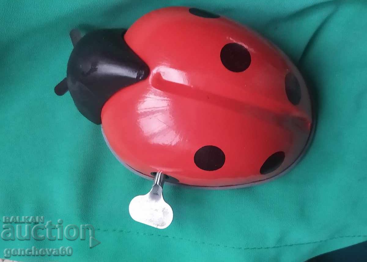 Jucărie mecanică vintage rusească KALINKA cu cheie - 5