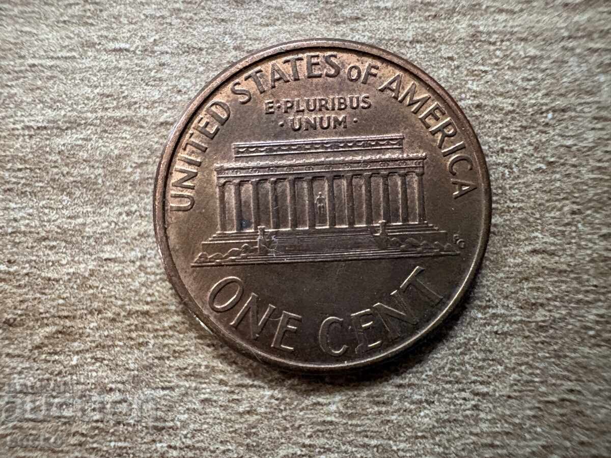 SUA - 1 cent (1996) - D