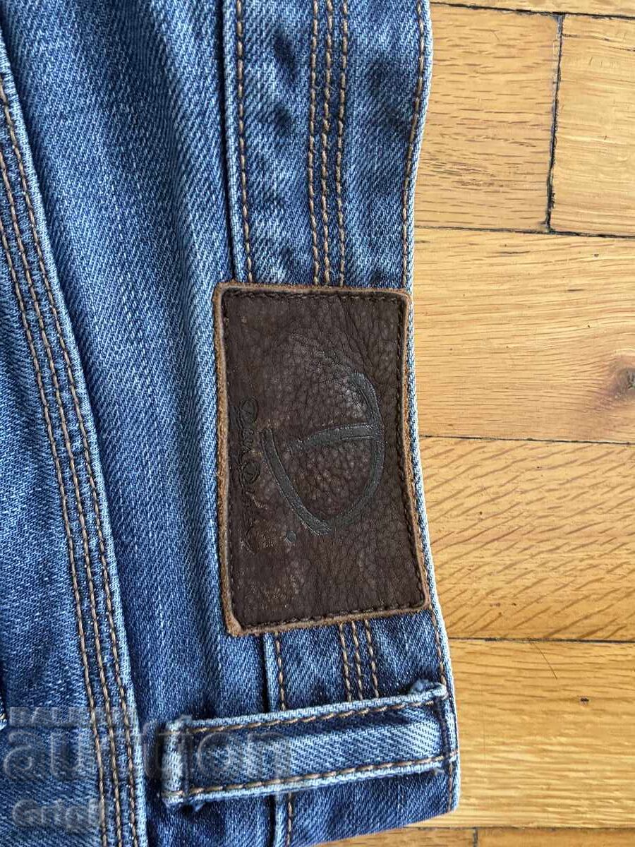 Unisex τζιν παντελόνι - 5